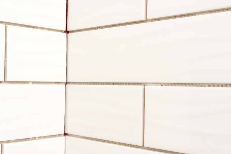 Close-up of Grouted Tiles